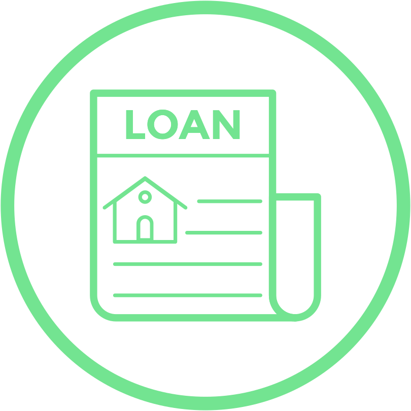 Loan Green Icon